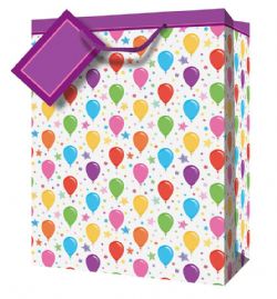 SAC CADEAU JUMBO - LICORNES OU BALLONS